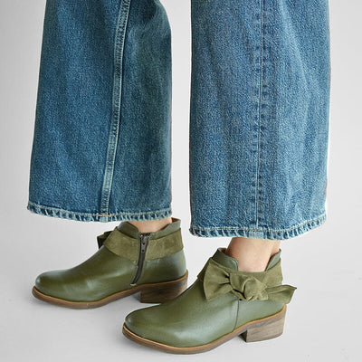 Botin Mujer / Saharino Verde