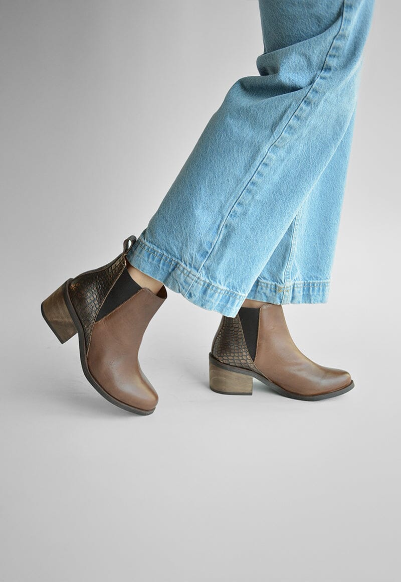 Botin Mujer / Suiriri Café BOTINES Giani Dafirenze 
