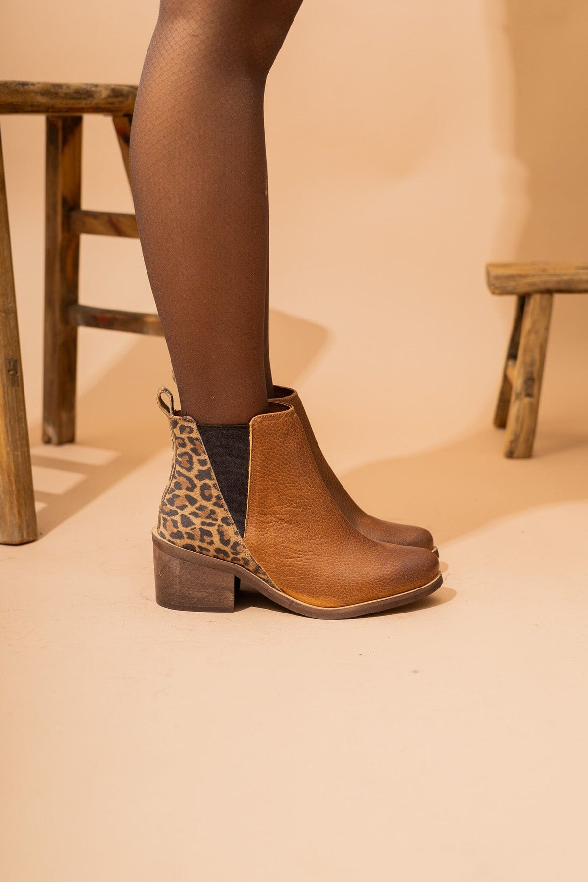 Botin Mujer / Suiriri Camel Print BOTINES Giani Dafirenze 