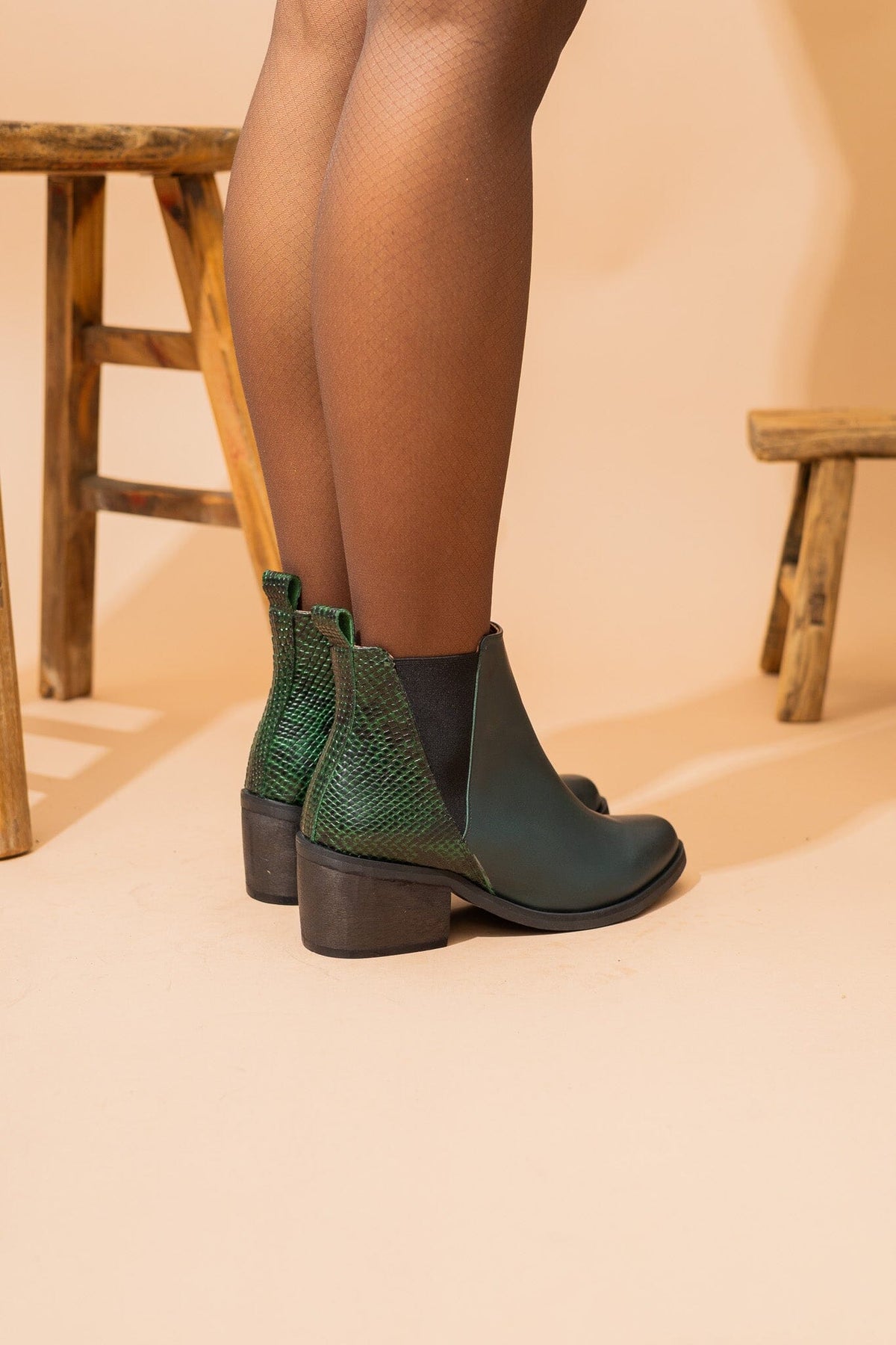 Botin Mujer / Suiriri Verde Print BOTINES Giani Dafirenze 