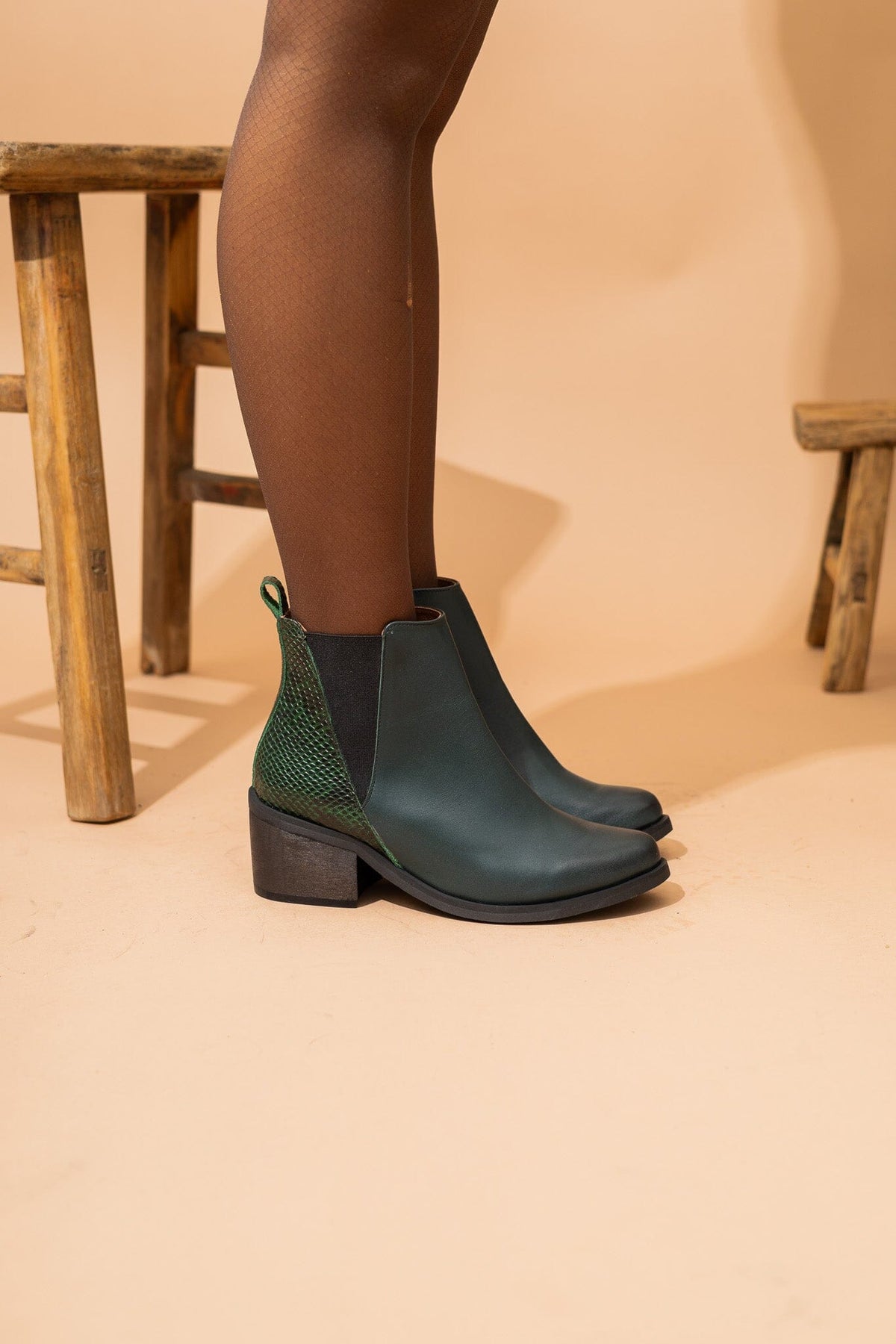 Botin Mujer / Suiriri Verde Print BOTINES Giani Dafirenze 