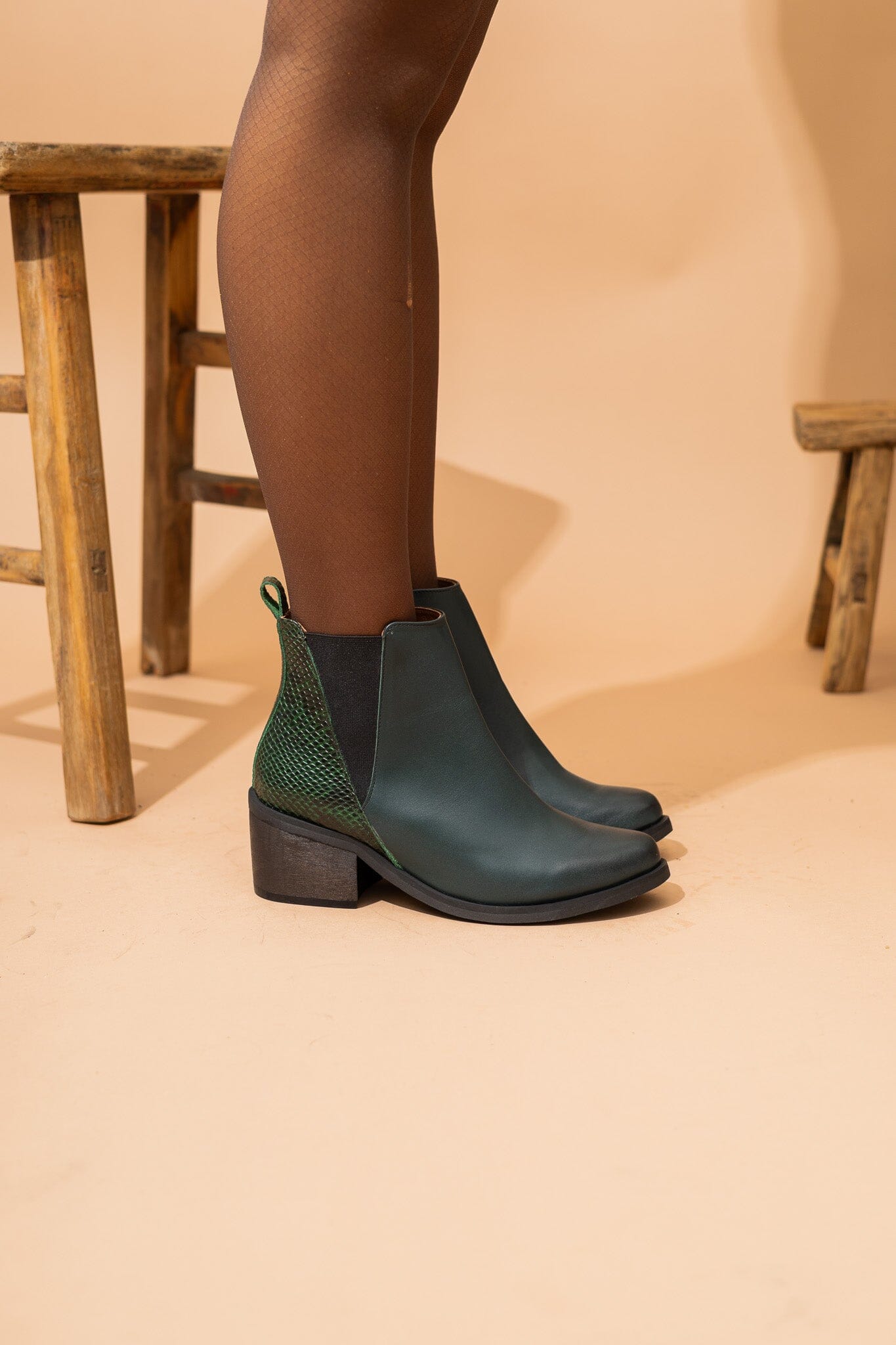 Botin Mujer / Suiriri Verde Print BOTINES Giani Dafirenze 