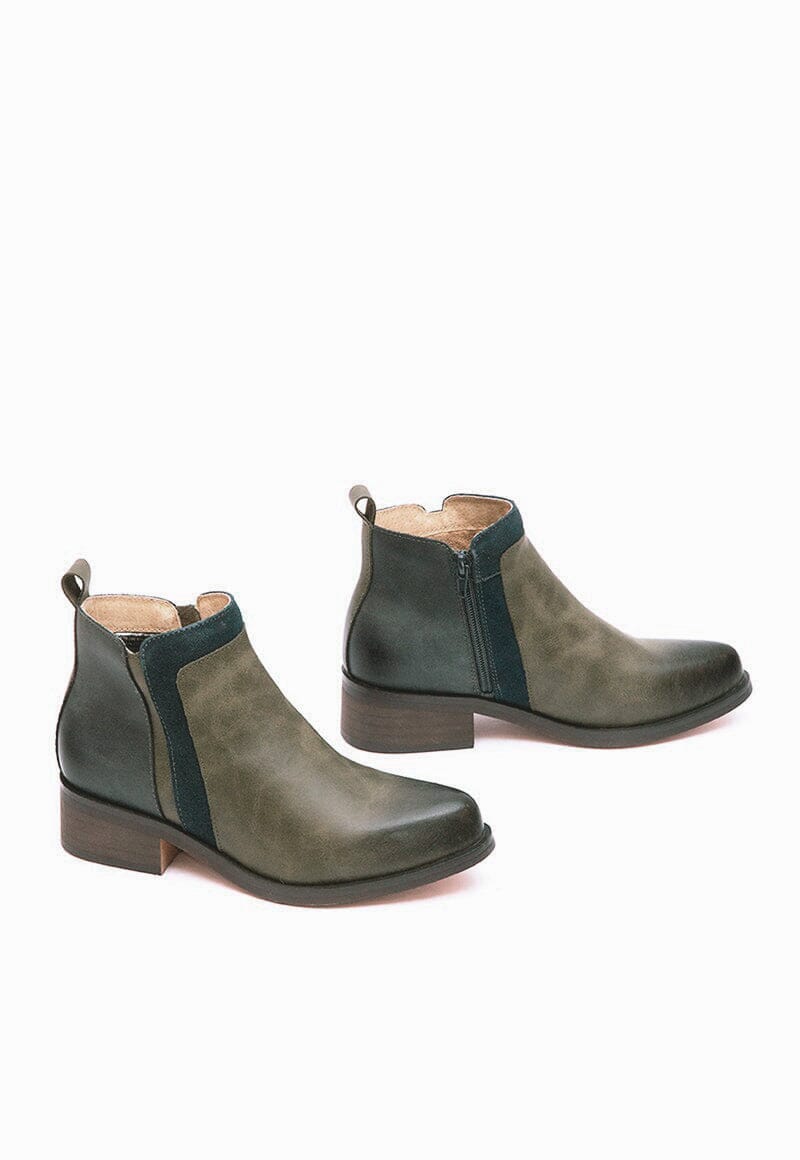 Botin Mujer / Urogallo Verde Gris BOTINES Giani Dafirenze 