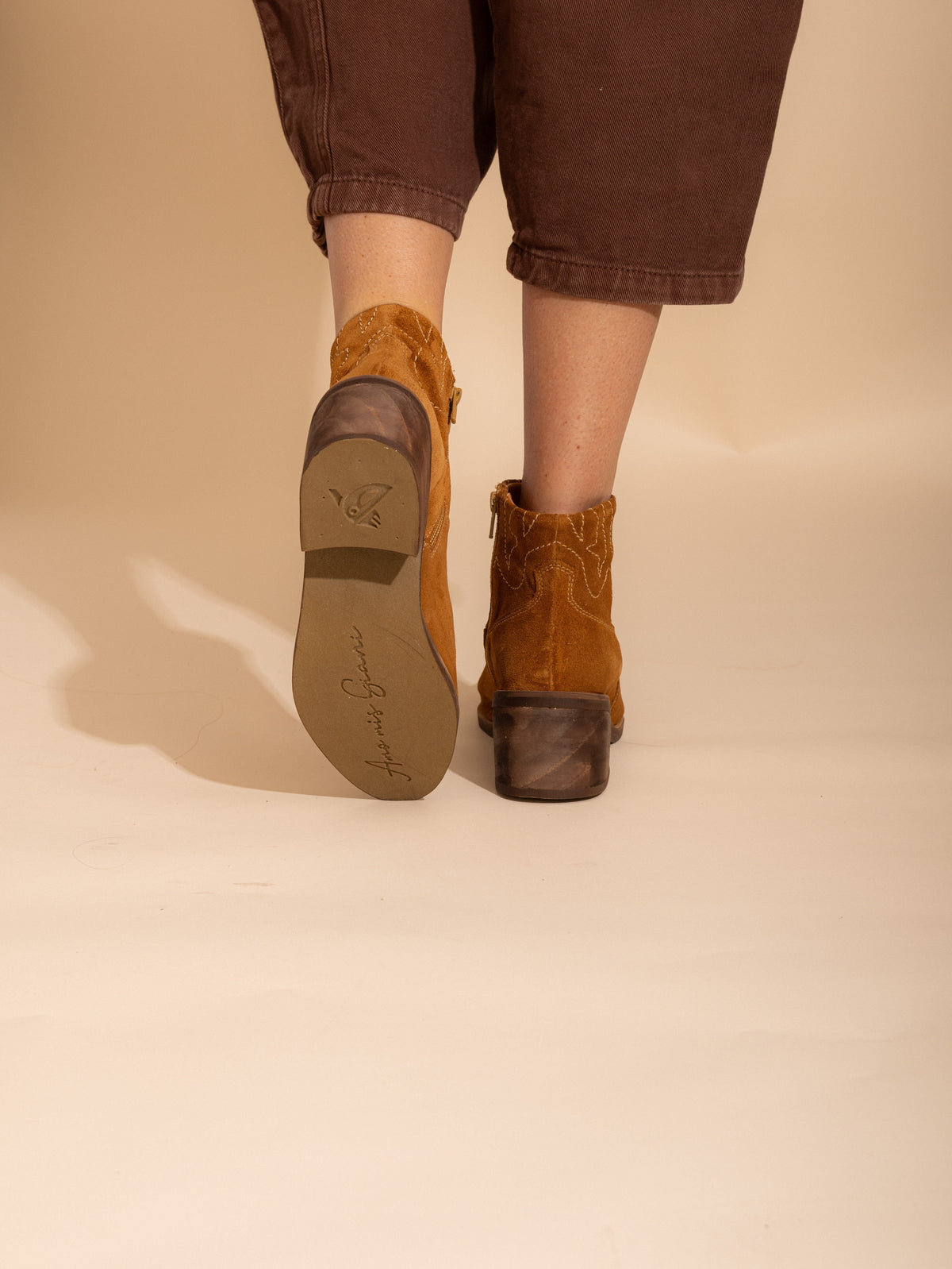 Botin Mujer / Verbena Camel BOTINES Giani Dafirenze 