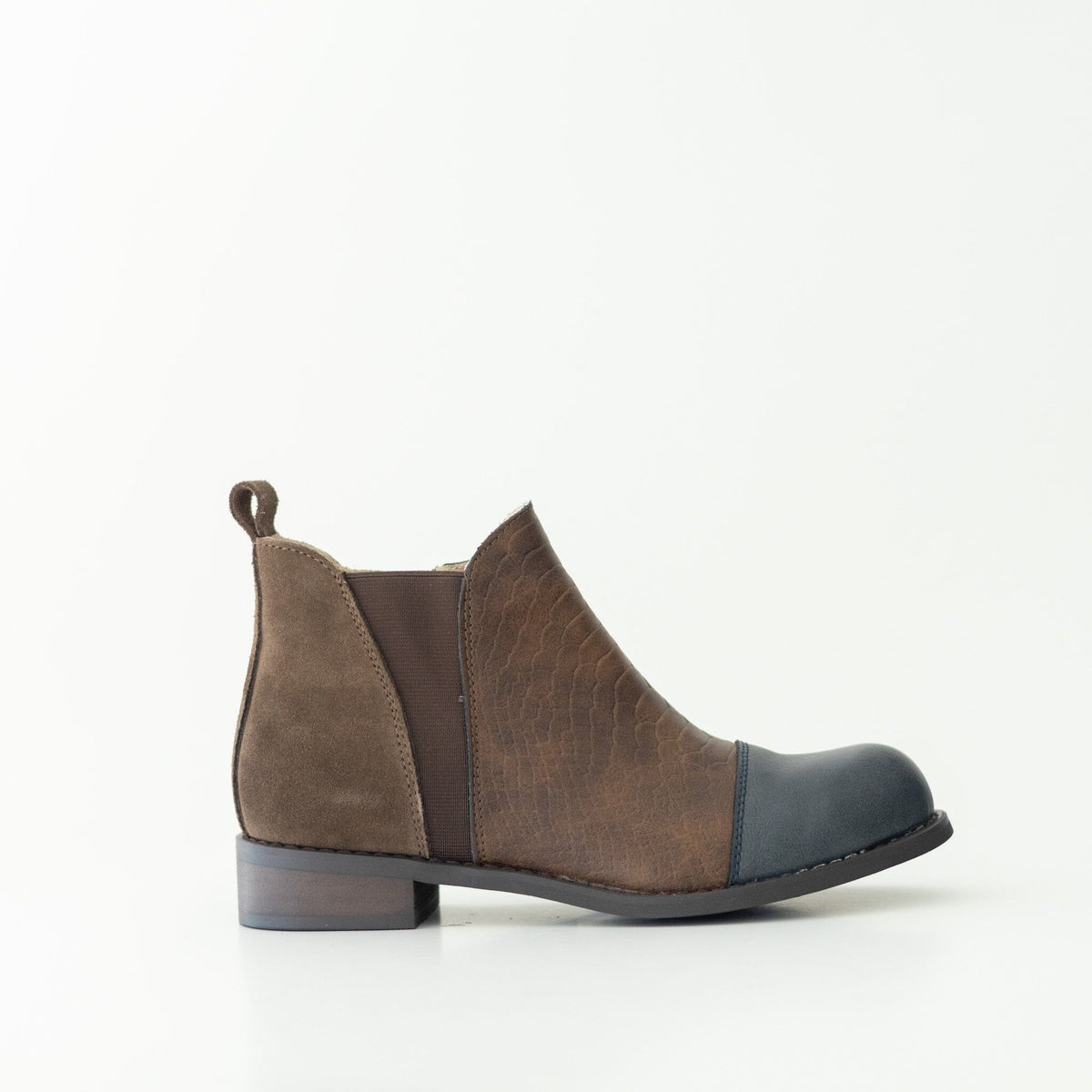 Botin Mujer / Verdecillo Cafe Gris BOTINES Giani Dafirenze 