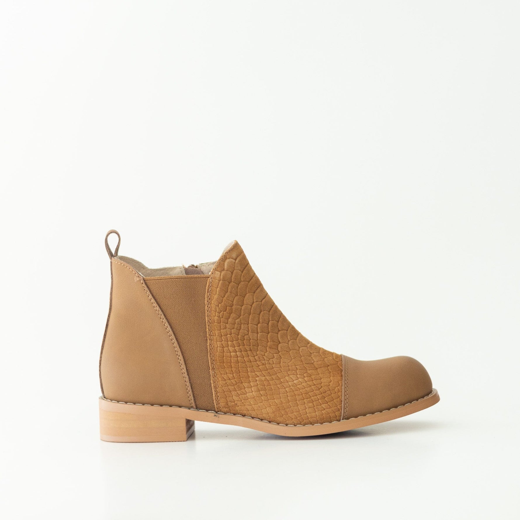 Botin Mujer / Verdecillo Camel BOTINES Giani Dafirenze 