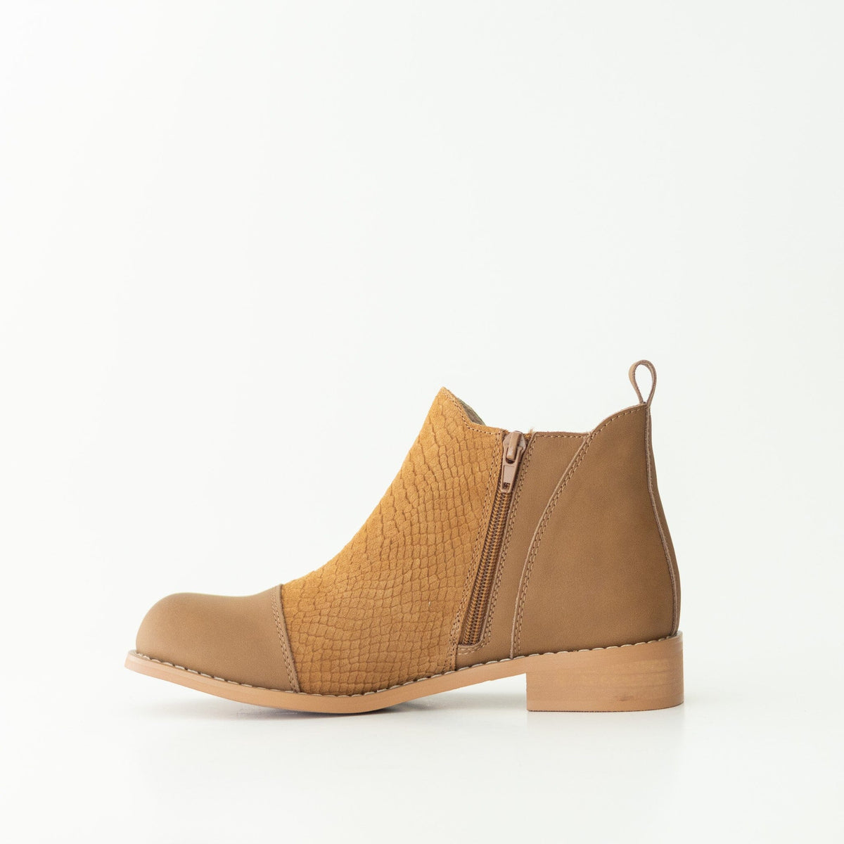 Botin Mujer / Verdecillo Camel BOTINES Giani Dafirenze 
