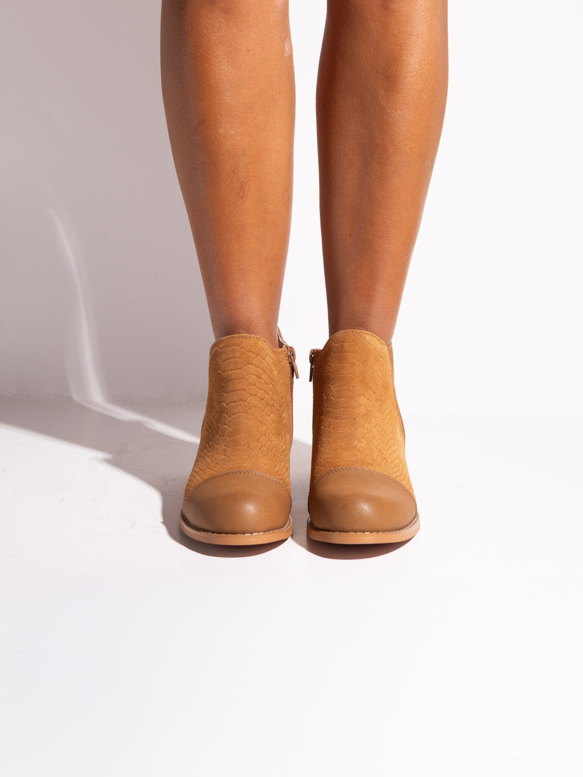 Botin Mujer / Verdecillo Camel BOTINES Giani Dafirenze 