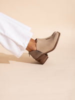 Botin Mujer / Vinago Beige Metalico BOTINES Giani Dafirenze 