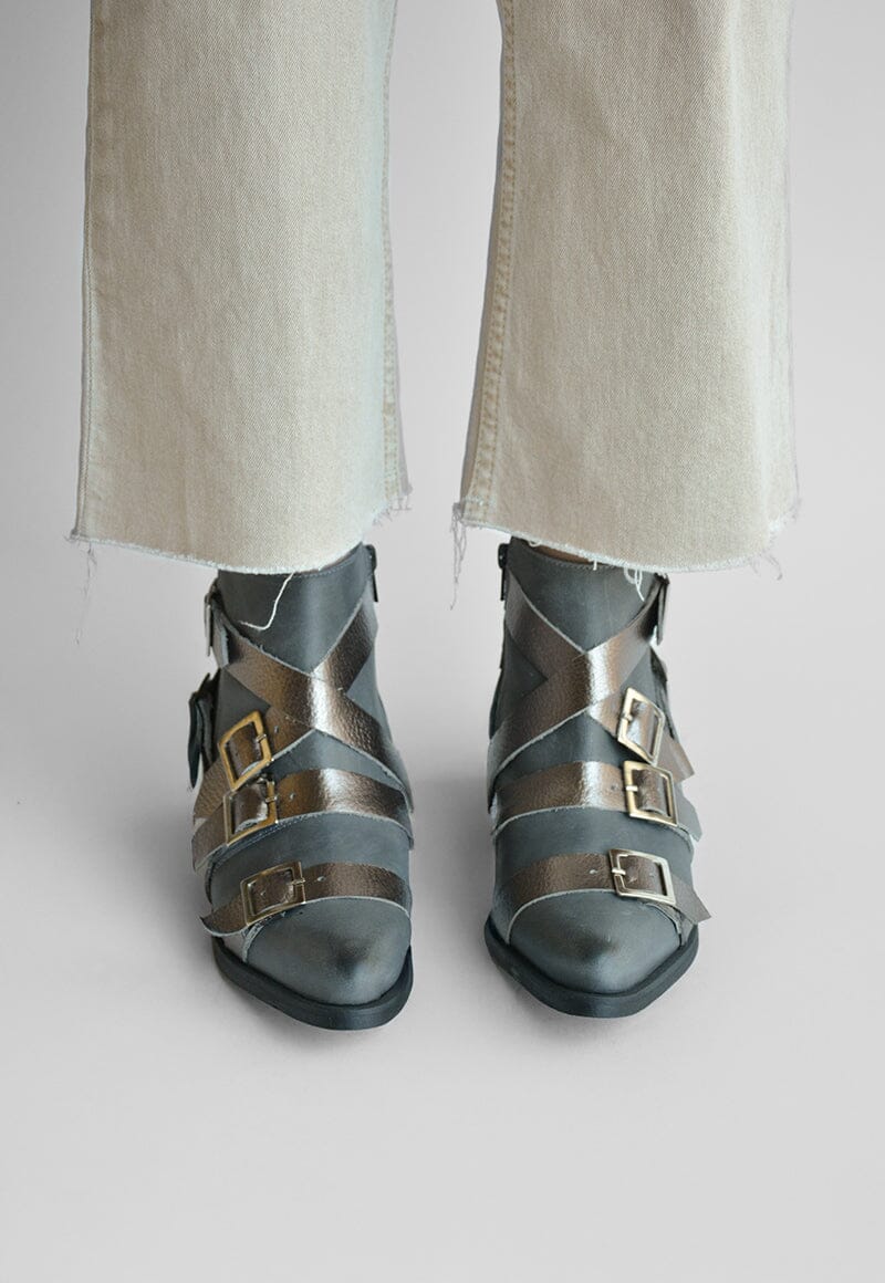 Botin Mujer / Zaha Gris BOTINES Giani Dafirenze 