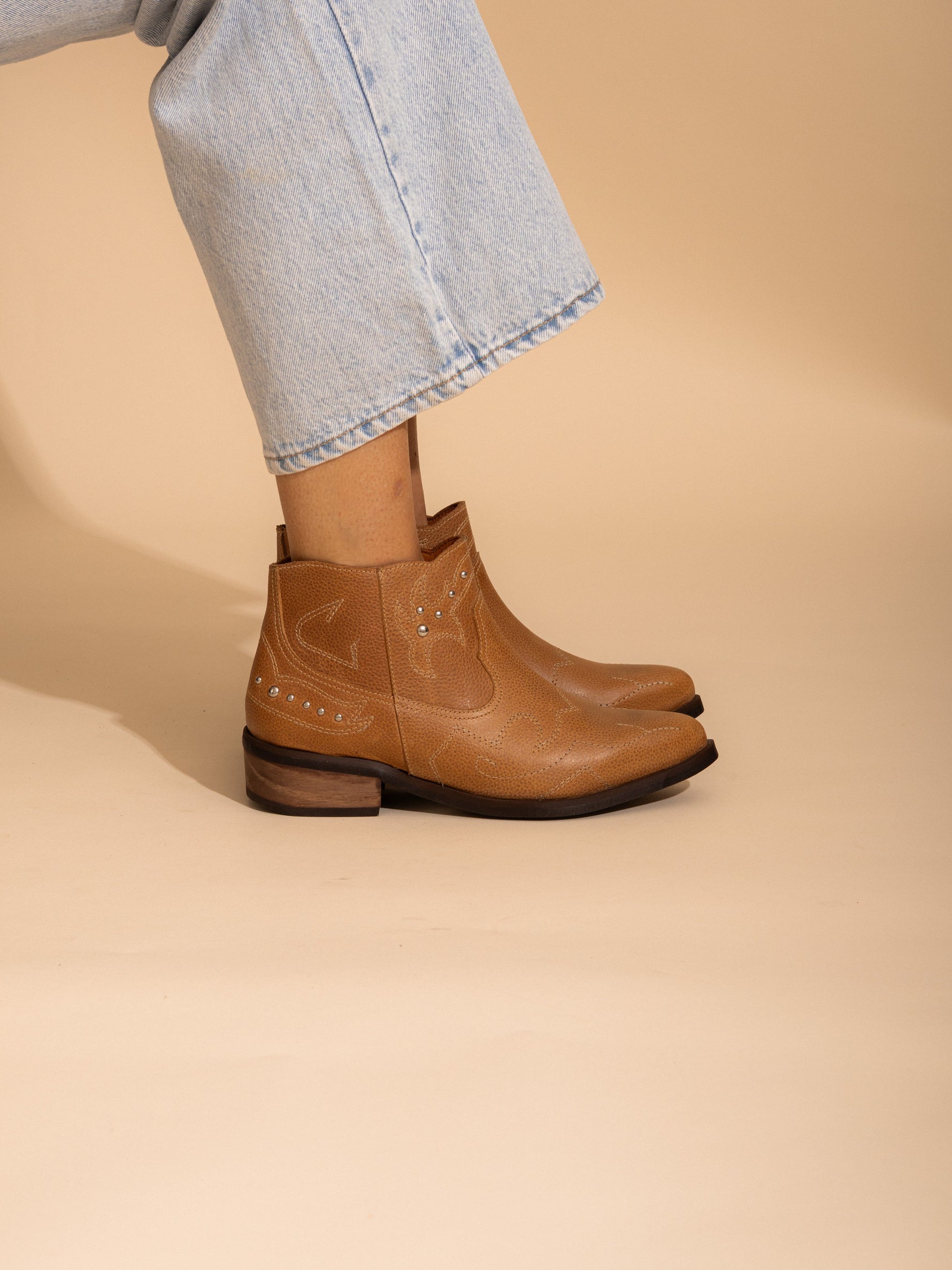 Botin Mujer / Zapador Camel BOTINES Giani Dafirenze 