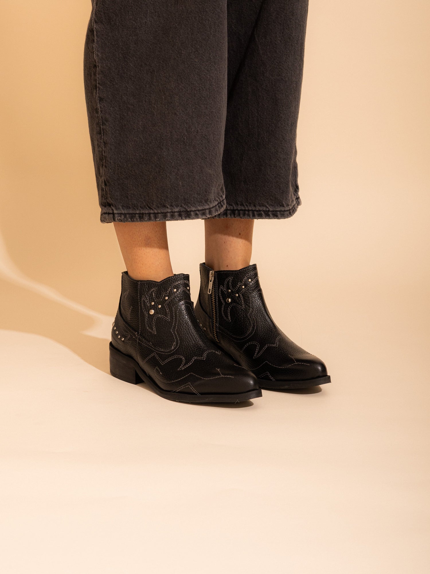 Botin Mujer / Zapador Negro BOTINES Giani Dafirenze 