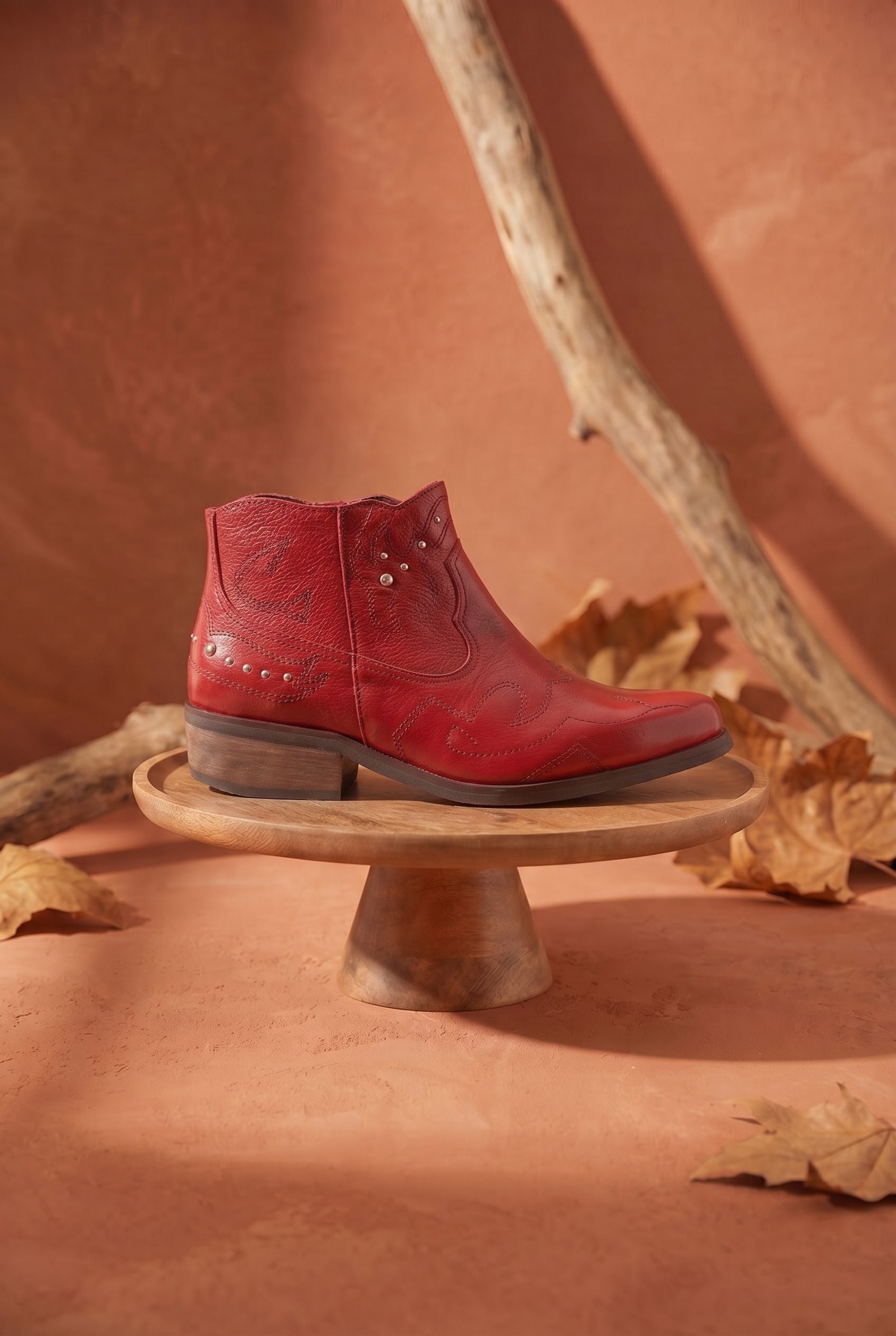 Botin Mujer / Zapador Rojo BOTINES Giani Dafirenze 