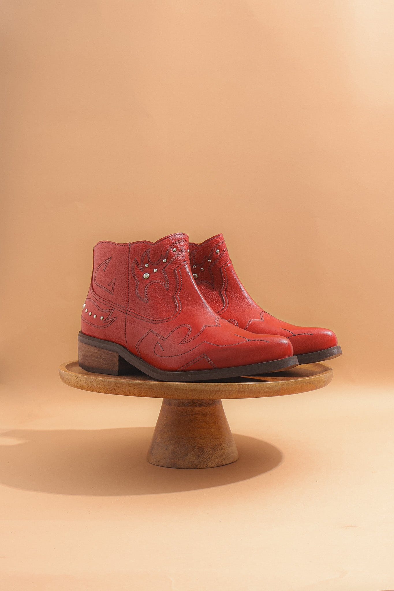 Botin Mujer / Zapador Rojo BOTINES Giani Dafirenze 