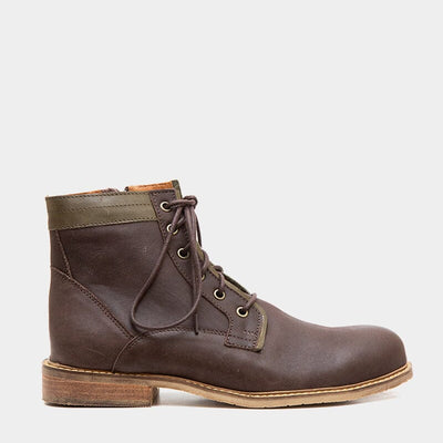 Botines Hombre / Bolano Cafe Verde