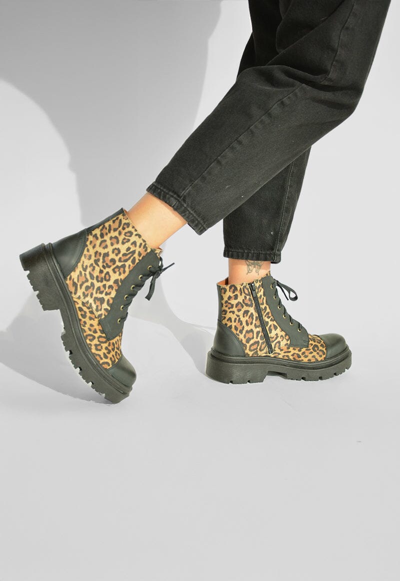 Botines Mujer / Tiuque Negro Print BOTINES Giani Dafirenze 