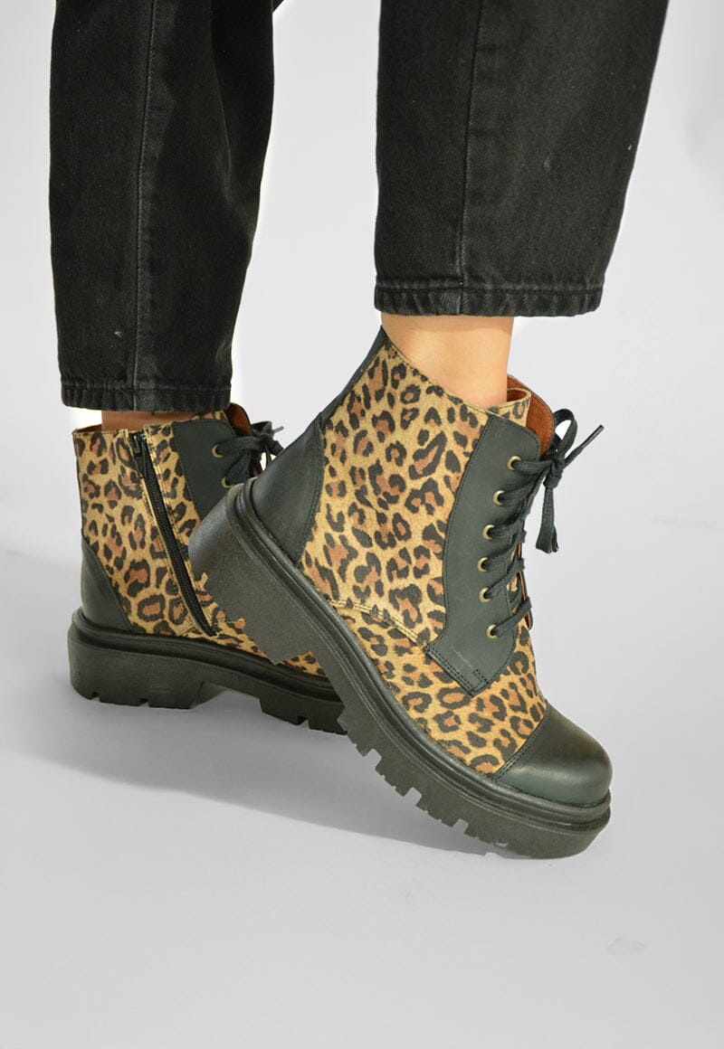 Botines Mujer / Tiuque Negro Print BOTINES Giani Dafirenze 