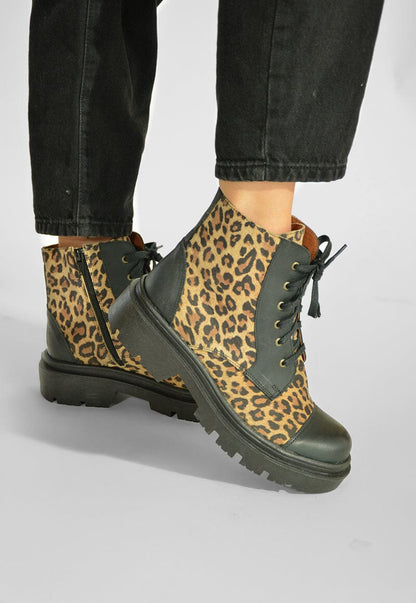 Botines Mujer / Tiuque Negro Print BOTINES Giani Dafirenze 