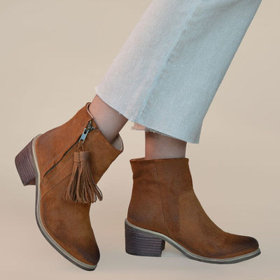 Botin Mujer / Rosa Camel