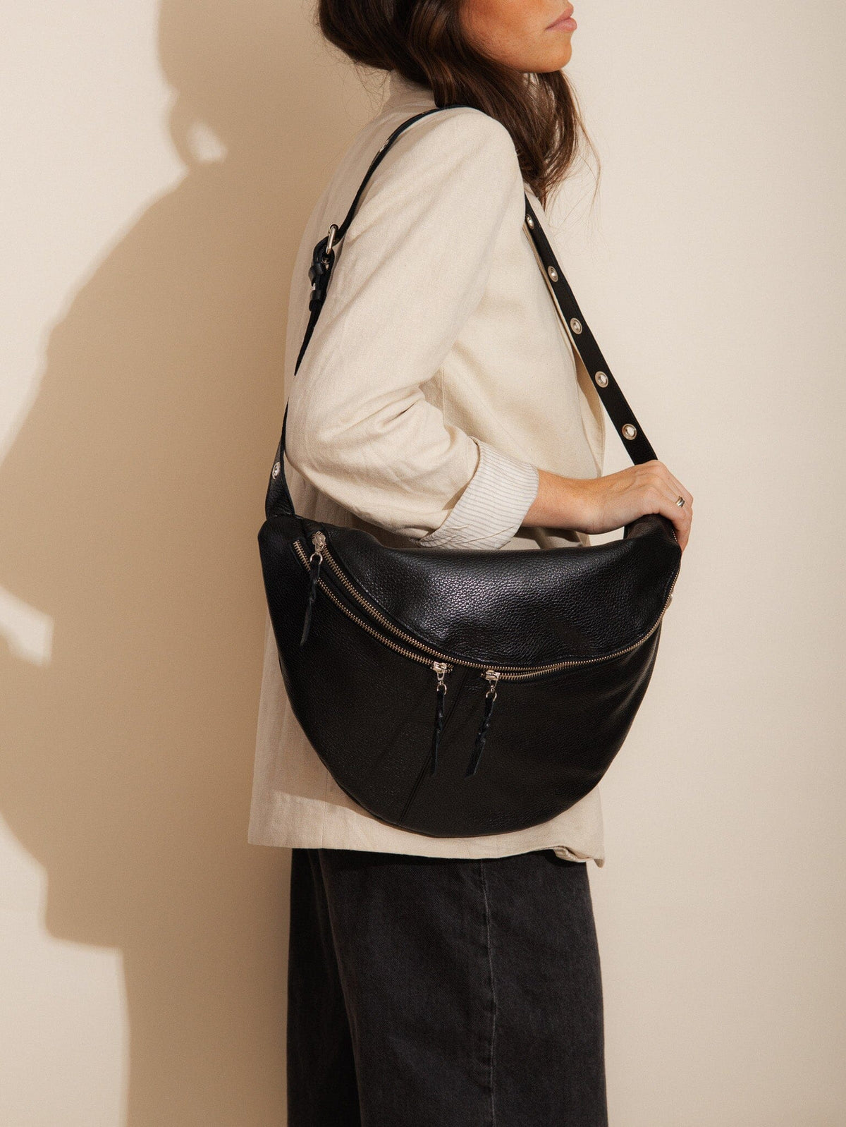 Maxi Banano Mujer / Atenea Negro BANANO Giani Dafirenze 