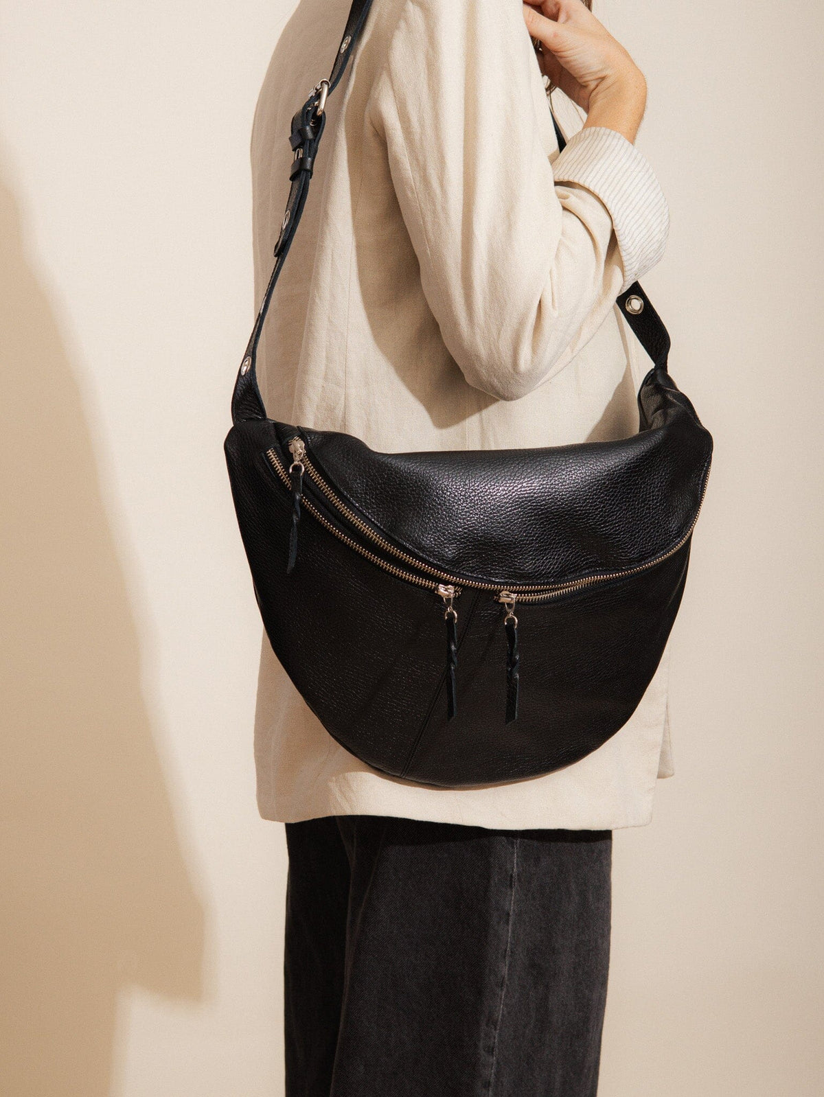 Maxi Banano Mujer / Atenea Negro BANANO Giani Dafirenze 