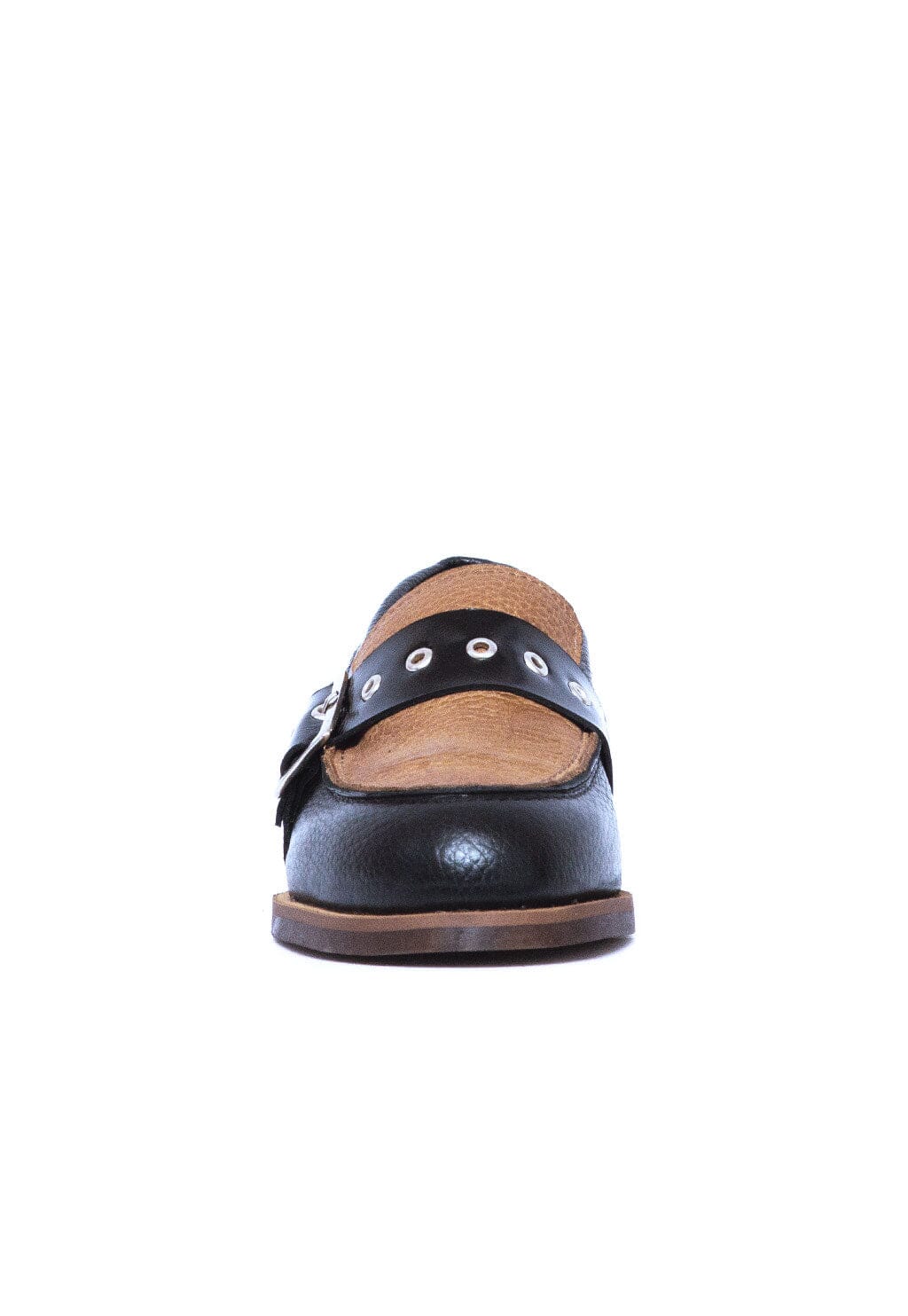 Mocasin Mujer / Amalia Negro Camel MOCASINES Giani Dafirenze