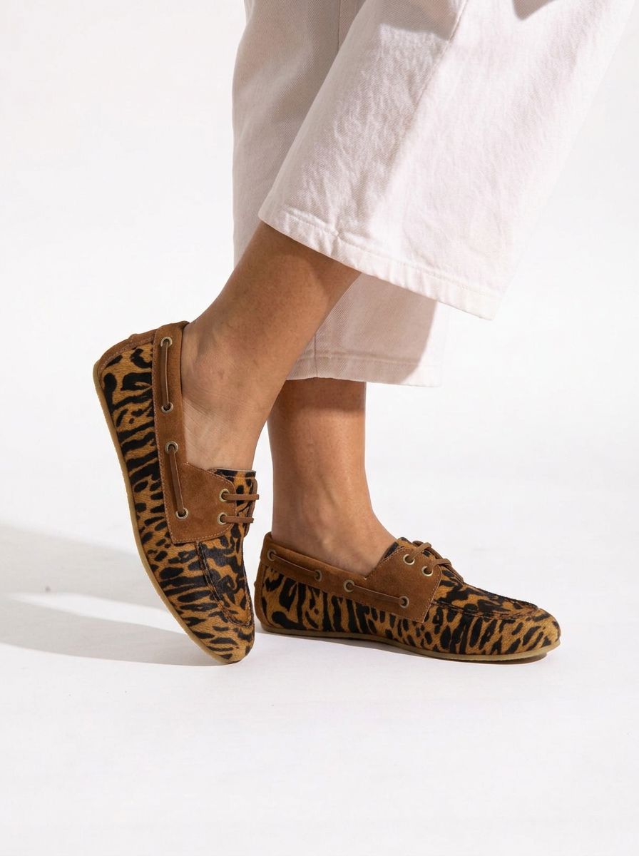 Mocasin Mujer / Aria Leopardo MOCASINES Giani Dafirenze 