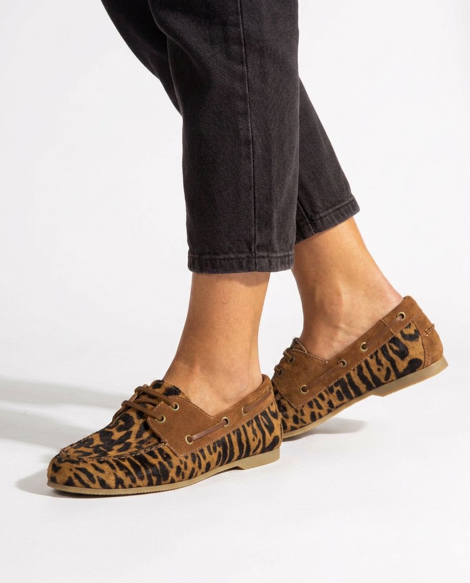 Mocasin Mujer / Aria Leopardo MOCASINES Giani Dafirenze 