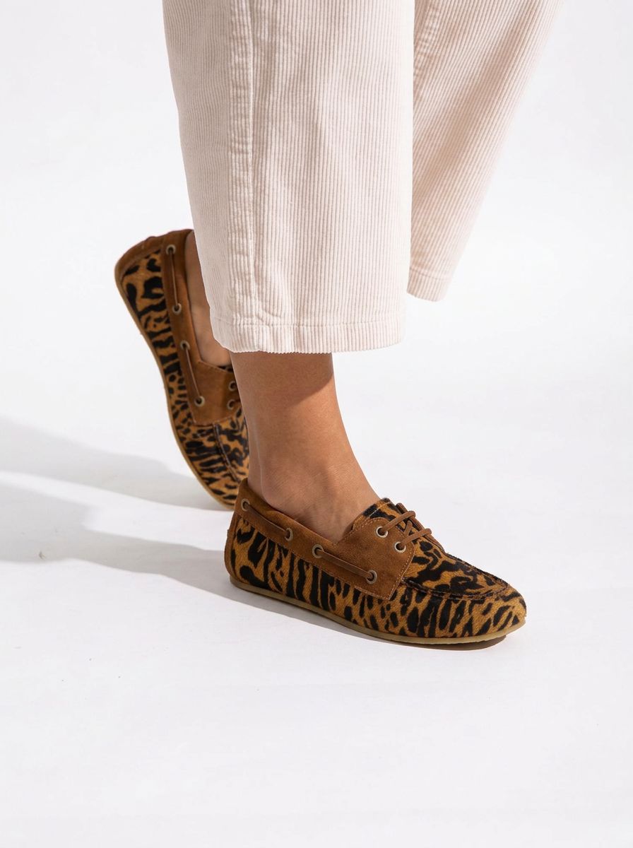 Mocasin Mujer / Aria Leopardo MOCASINES Giani Dafirenze 