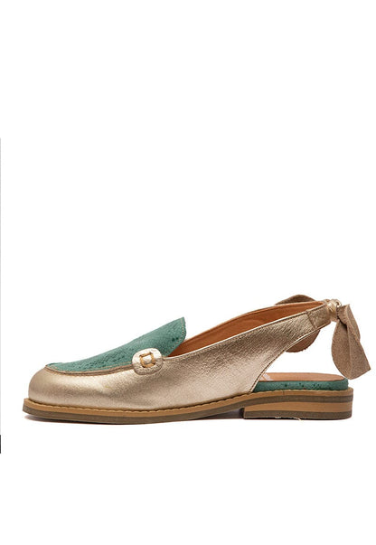 Mocasin Mujer / Cancun Menta Niquel MOCASINES Giani Dafirenze 