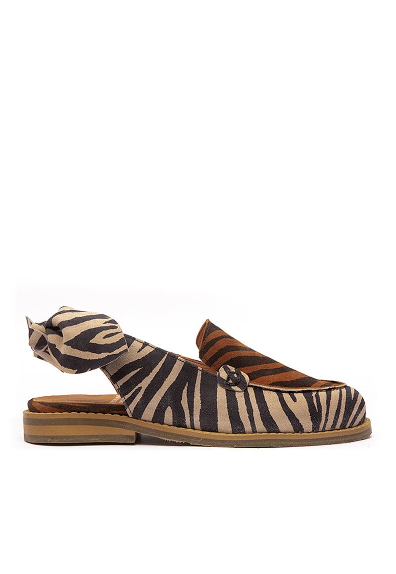 Mocasin Mujer / Cancun Print Camel MOCASINES Giani Dafirenze 