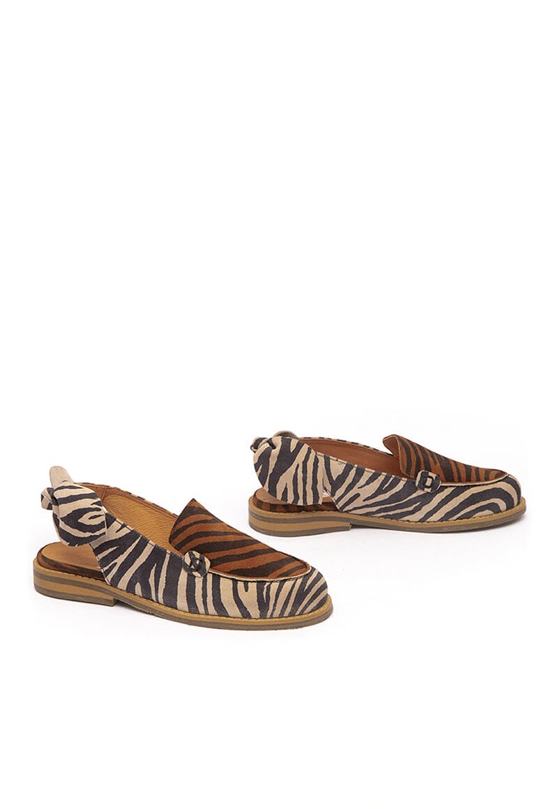 Mocasin Mujer / Cancun Print Camel MOCASINES Giani Dafirenze 