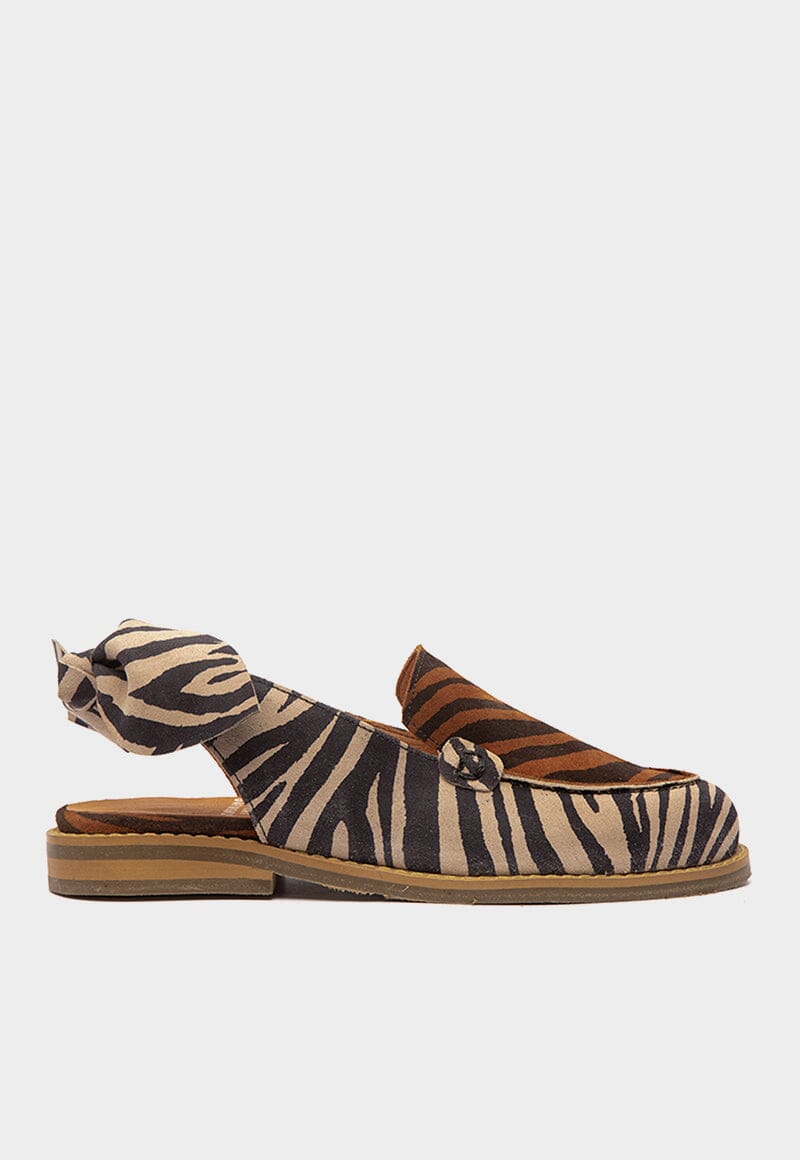 Mocasin Mujer / Cancun Print Camel MOCASINES Giani Dafirenze 