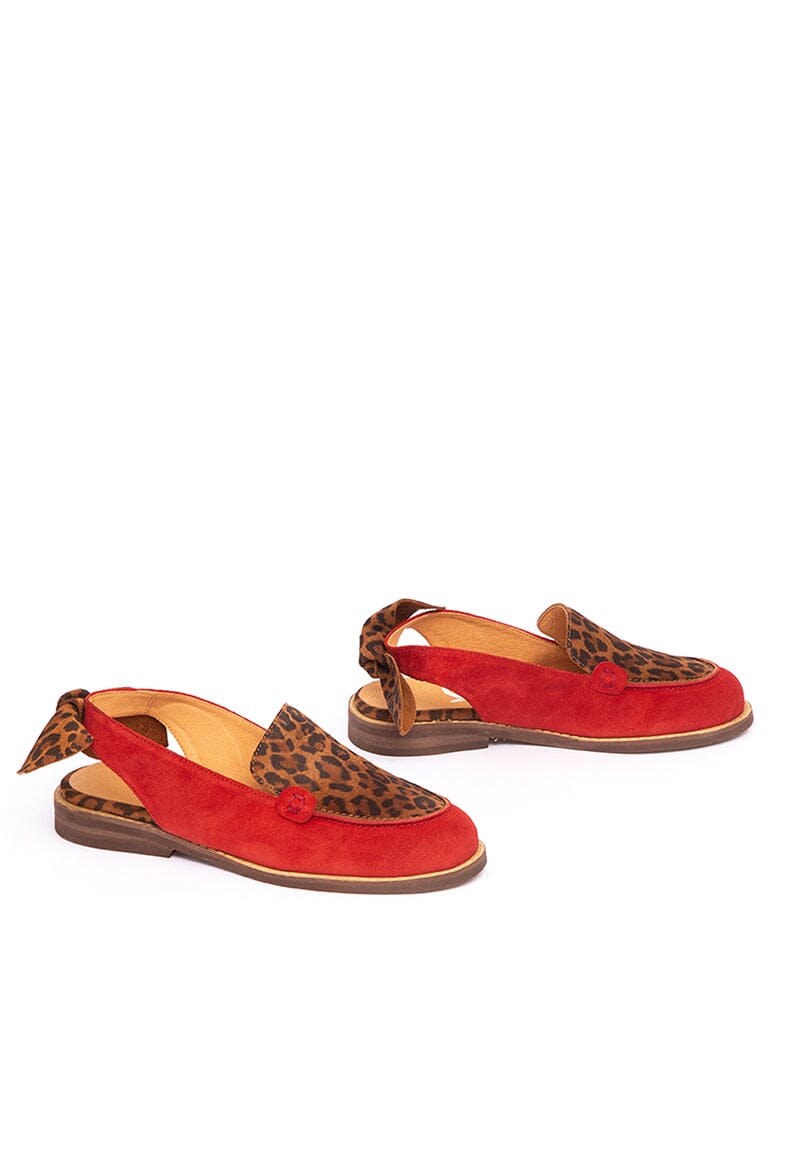 Mocasin Mujer / Cancun Rojo MOCASINES Giani Dafirenze 