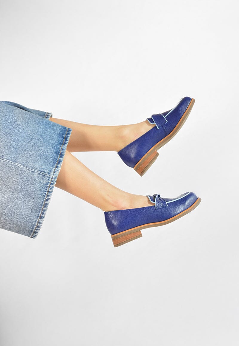 Mocasin Mujer / Capri Azul MOCASINES Giani Dafirenze 