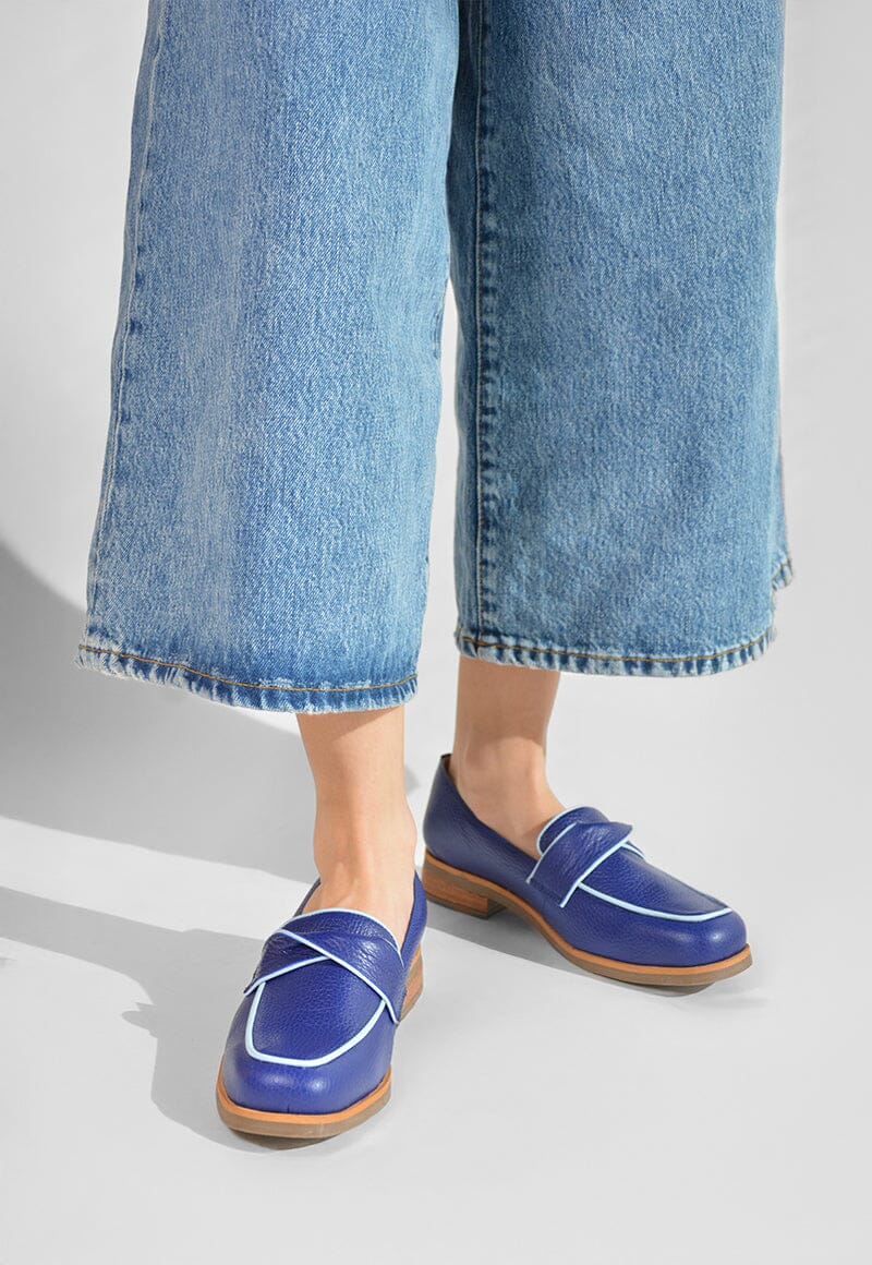 Mocasin Mujer / Capri Azul MOCASINES Giani Dafirenze 