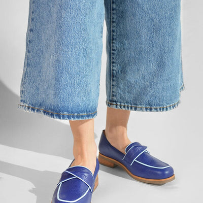 Mocasin Mujer / Capri Azul
