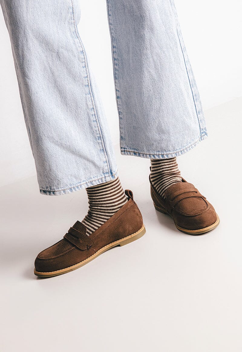 Mocasin Mujer / Coligue Café MOCASINES Giani Dafirenze 