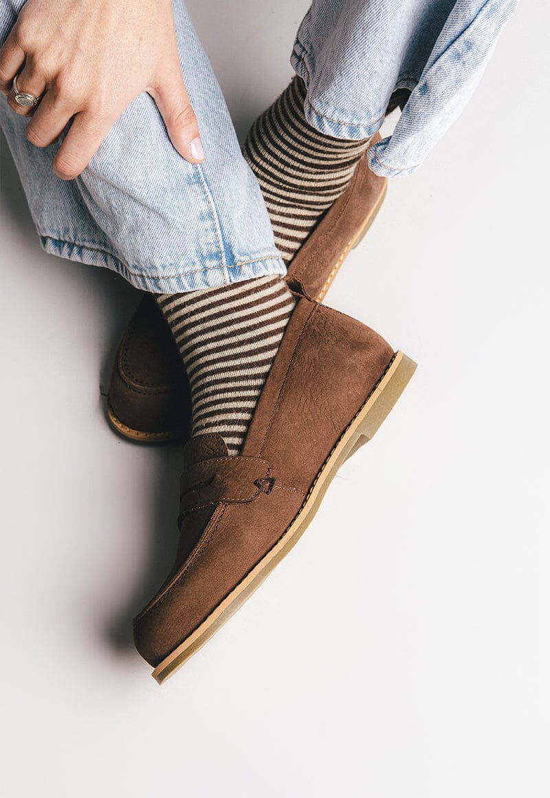 Mocasin Mujer / Coligue Café MOCASINES Giani Dafirenze 