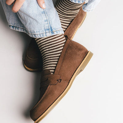 Mocasin Mujer / Coligue Café