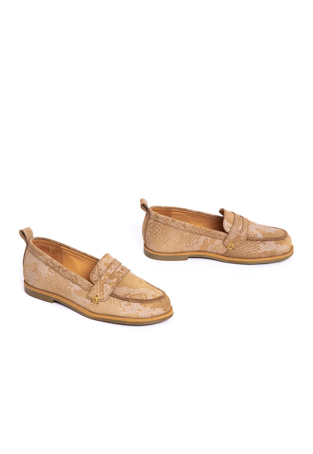 Mocasin Mujer / Coligue Camel MOCASINES Giani Dafirenze 