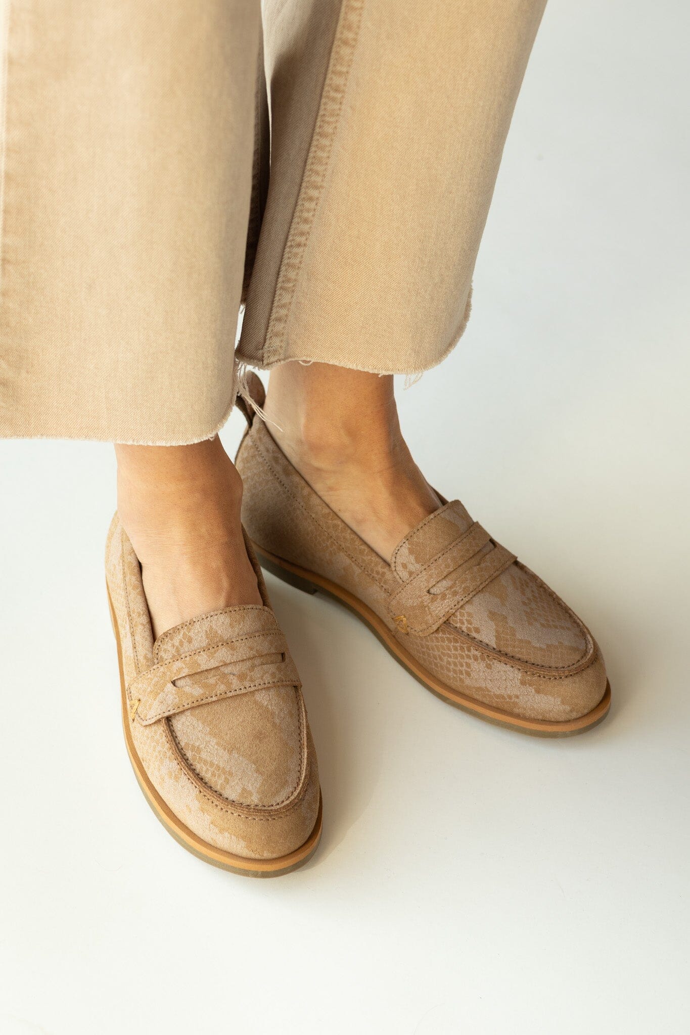 Mocasin Mujer / Coligue Camel MOCASINES Giani Dafirenze 