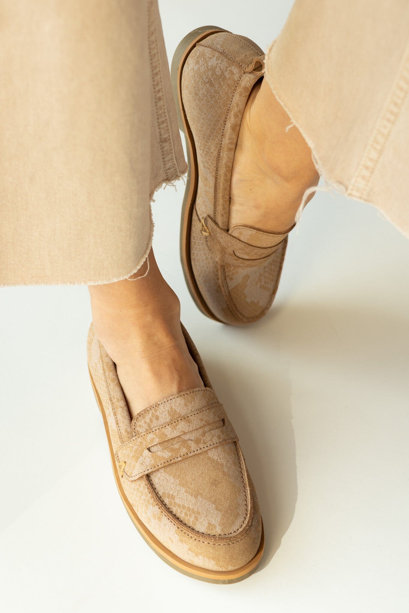 Mocasin Mujer / Coligue Camel MOCASINES Giani Dafirenze 