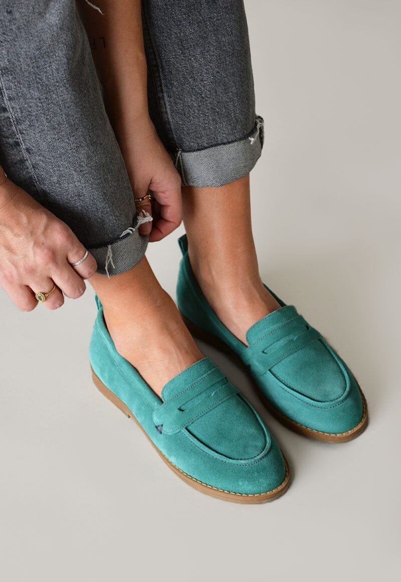 Mocasin Mujer / Coligue Menta MOCASINES Giani Dafirenze 