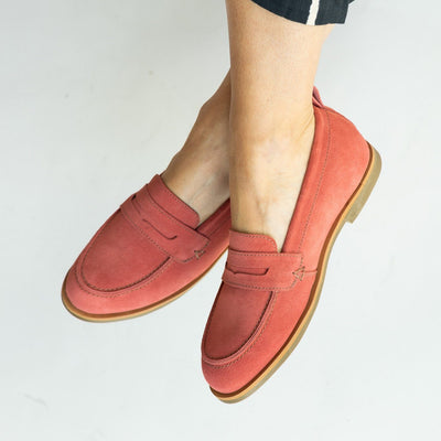 Mocasin Mujer / Coligue Rosado