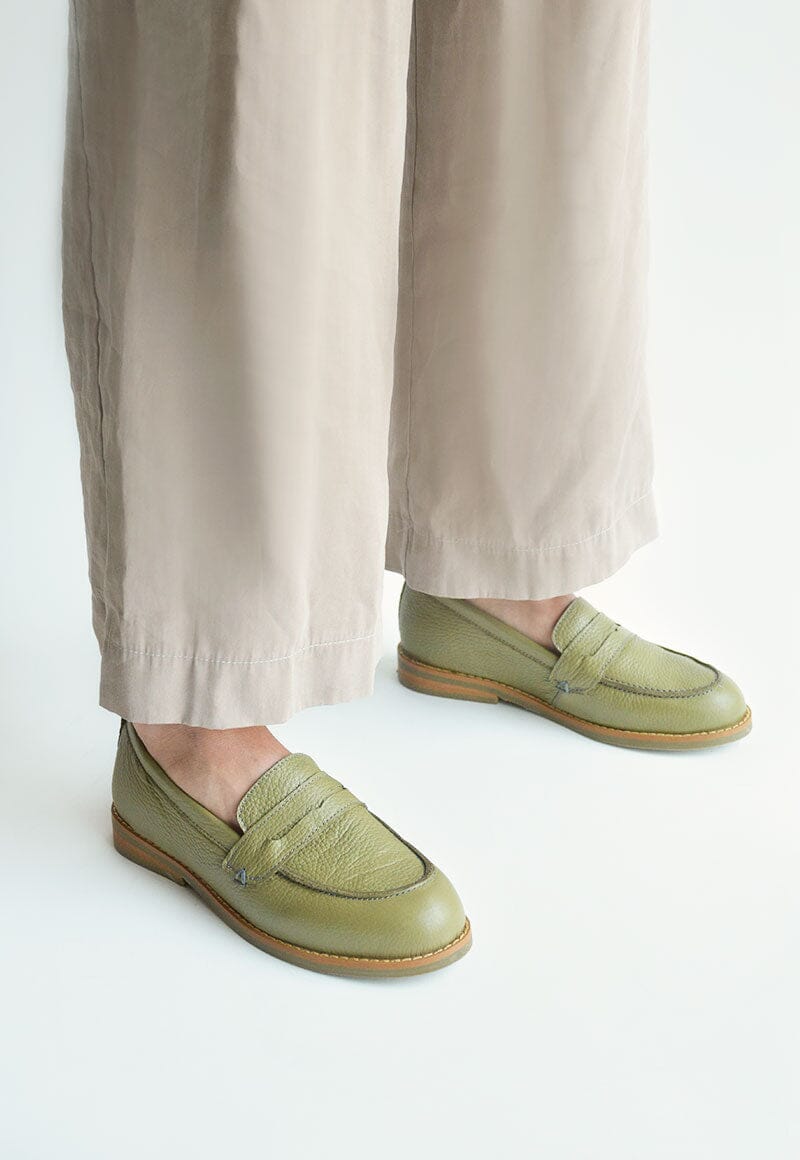 Mocasin Mujer / Coligue Verde MOCASINES Giani Dafirenze 