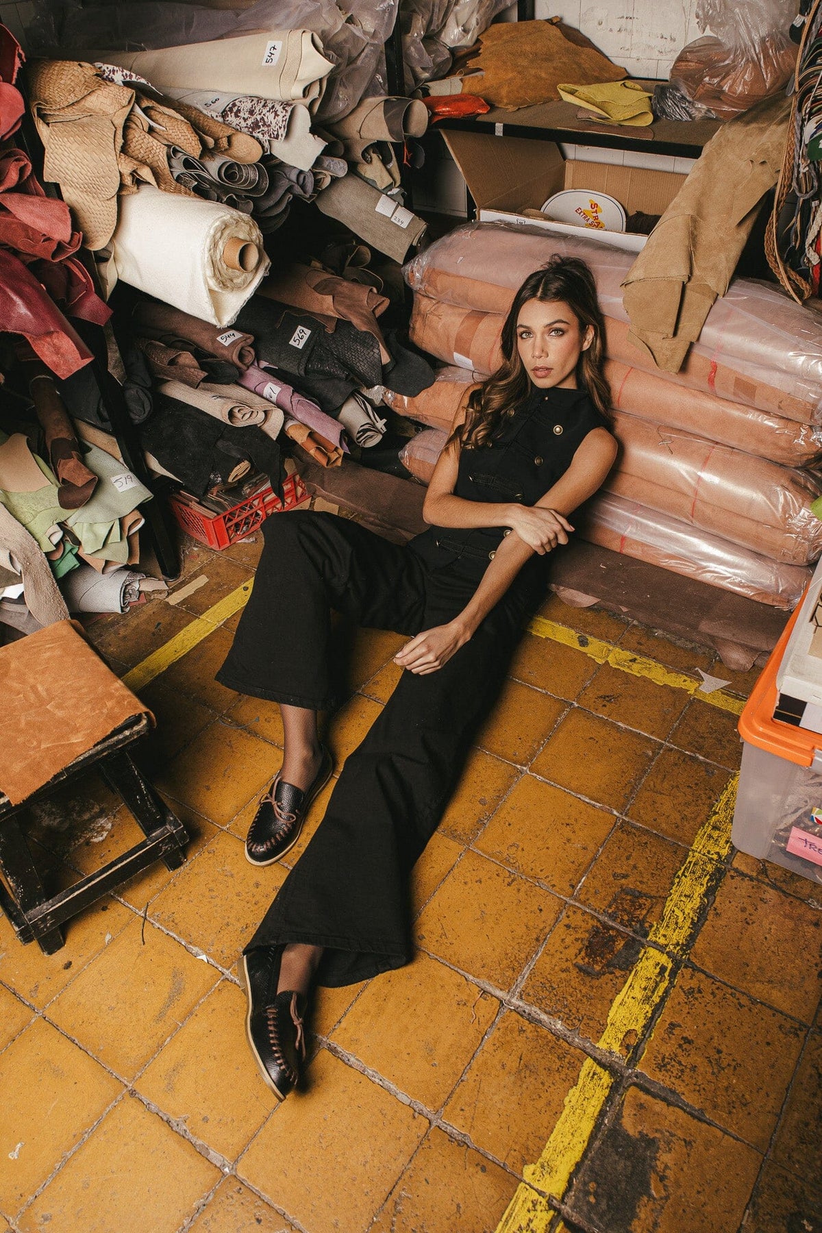 Mocasin Mujer / Cumbres Negro MOCASINES Giani Dafirenze 