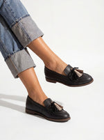 Mocasin Mujer / Cumbres Negro MOCASINES Giani Dafirenze 