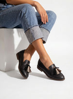 Mocasin Mujer / Cumbres Negro MOCASINES Giani Dafirenze 