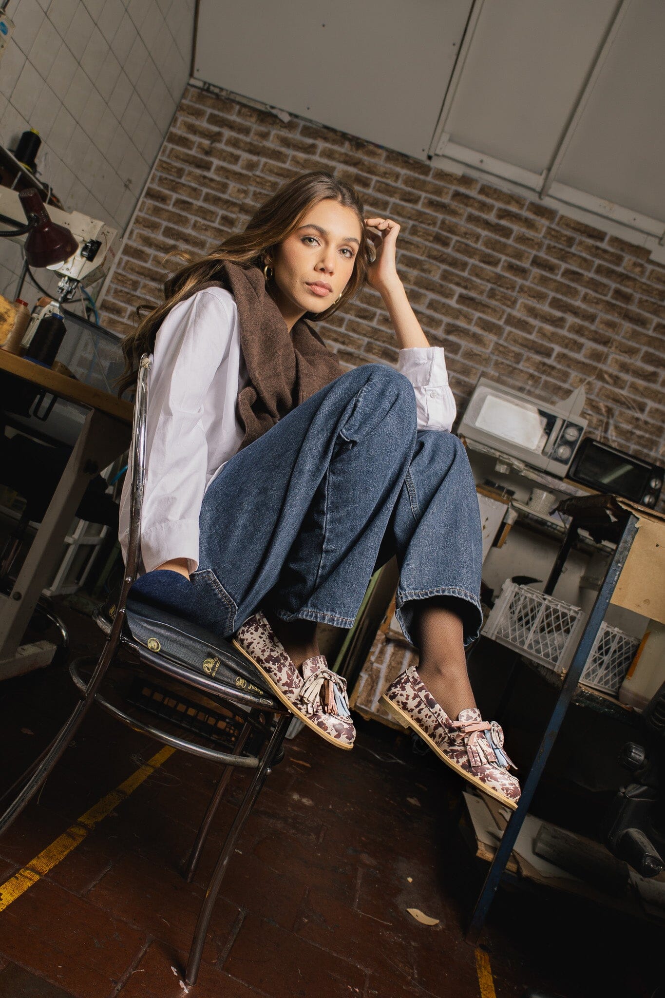 Mocasin Mujer / Cumbres Print MOCASINES Giani Dafirenze 